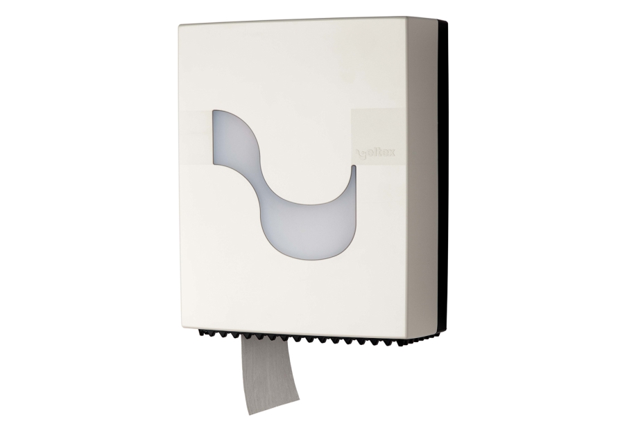 Zásobník toaletného papiera CELTEX Jumbo 19 cm, biely